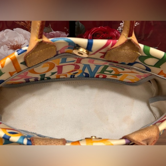 Dooney & Bourke Multicolor Letter Tote - Picture 8 of 11